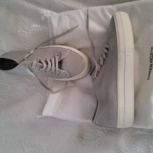 Common Projects Tournament Low Sneaker w/Dustbag - Gray Leather - Women's US 9 W